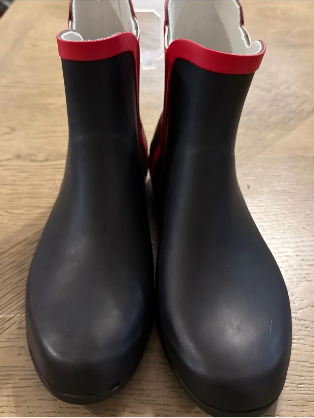 Laura Ashley Ankle Rain Boots Women's SIZE 10 Water-Resistant Lightweight